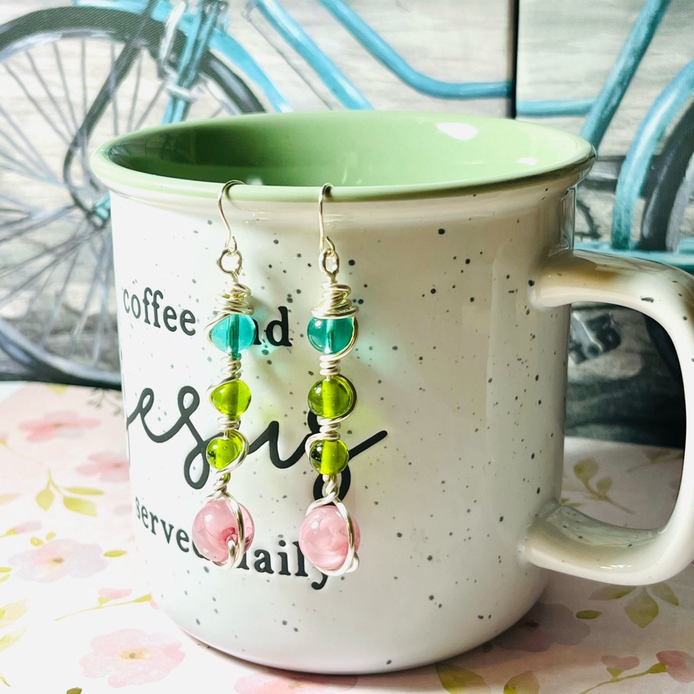 Cotton Candy Earrings